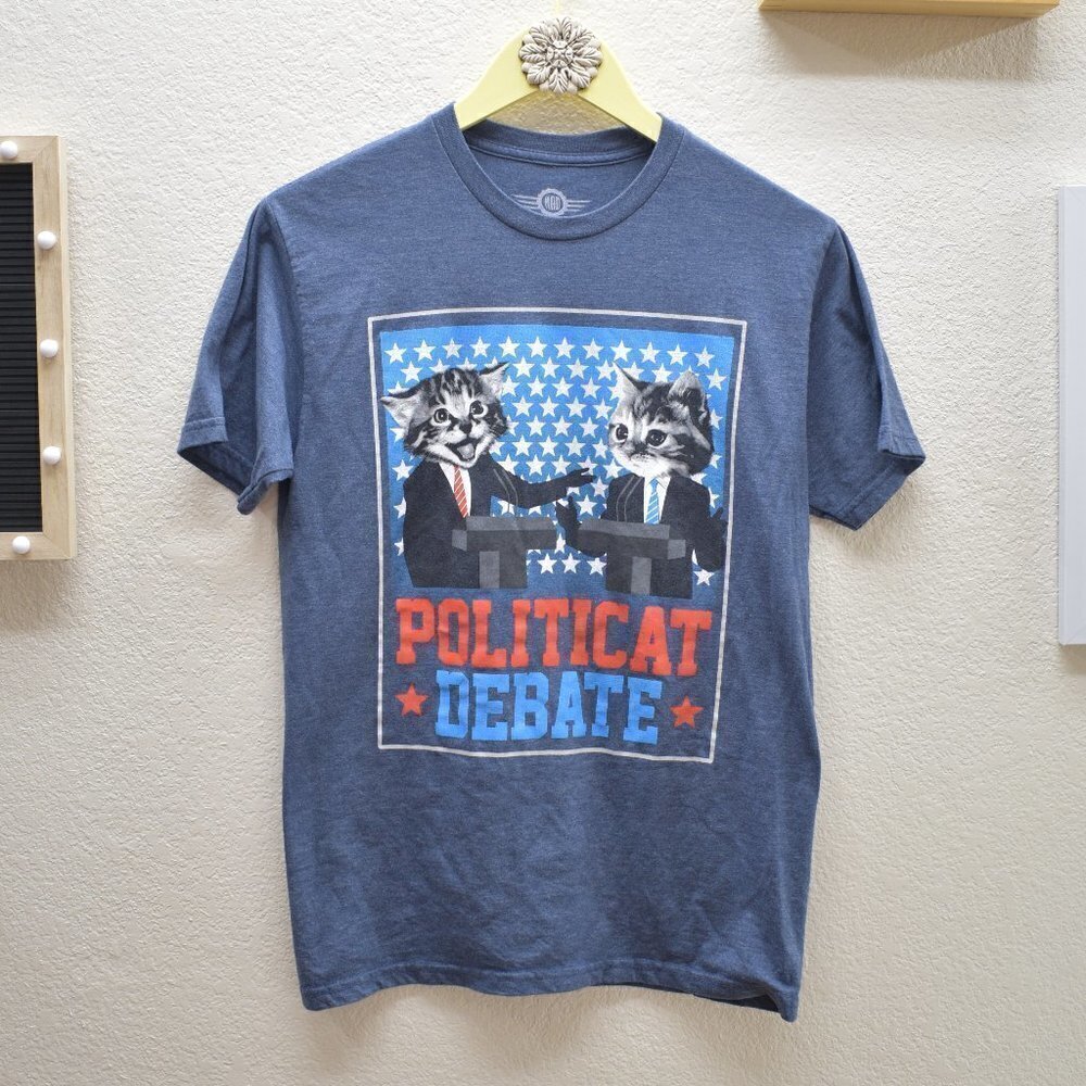 Kittens Graphic Shirt Sleeve Tee SM
